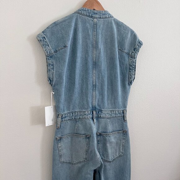 Etica Celestine Wide Leg Jumpsuit in Mountain Air NWT - Picture 6 of 11